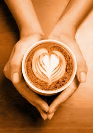 heart hands coffee heart hands coffee