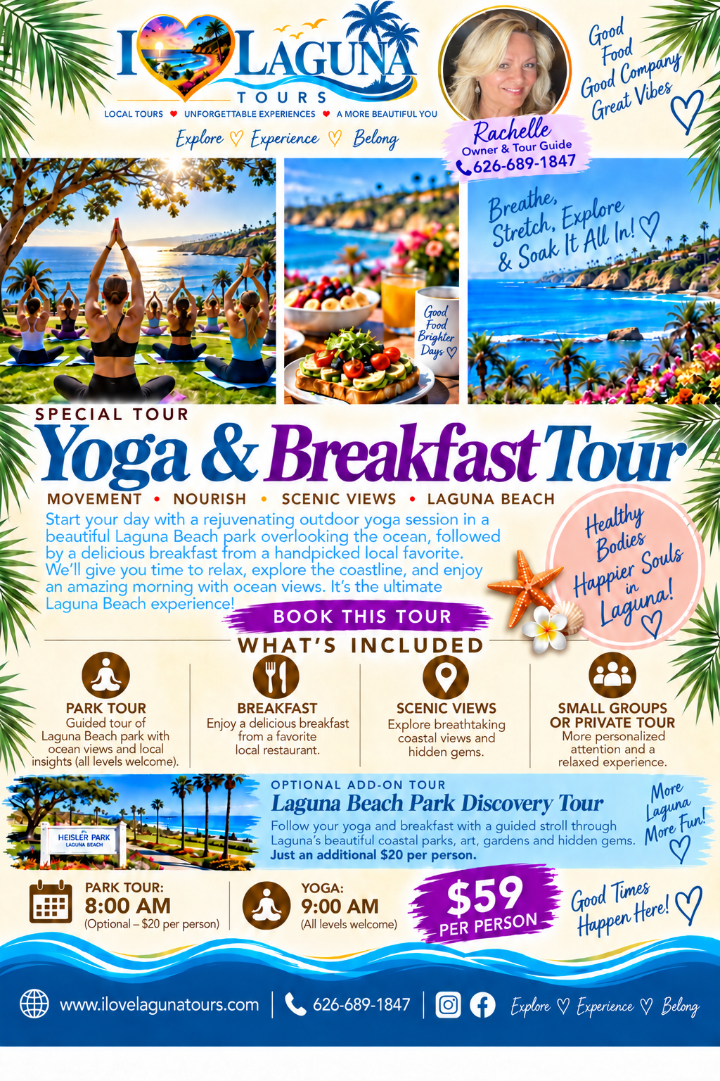 Yoga and Breakfast Tour details
